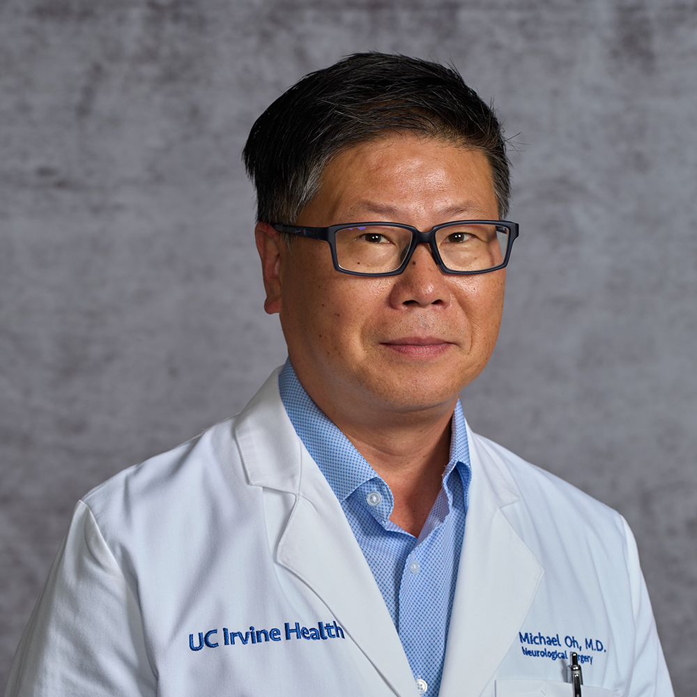 Dr. Michael Y. Oh, UCI professor of neurological surgery